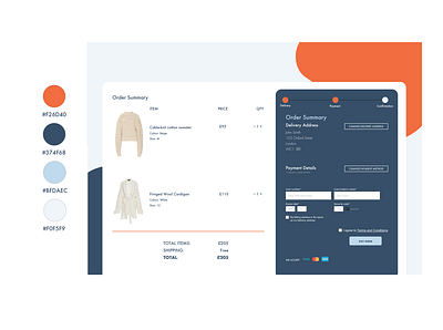 Checkout Form for the Daily UI challenge / Second day checkout dailyui dailyui 002 dailyui002 design ecommerce sketch styleguide ui uidesign ux