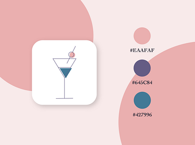 Icon Design for the Daily UI Challenge - Day 005 cocktail dailyui dailyui 005 dailyui005 dailyuichallenge design icon icon design icondesign styleguide ui uidesign ux