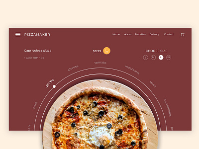 Pizzamaker hero page