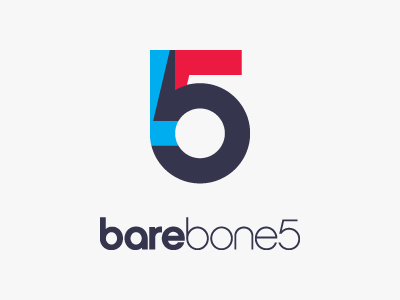 Barebone5 branding design identity logo mark typography