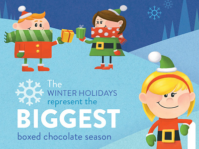 Company Calendar - December calendar christmas december elves ideaworks infographic snow winter