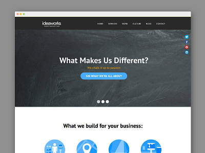 Ideaworks Website Redesign Preview