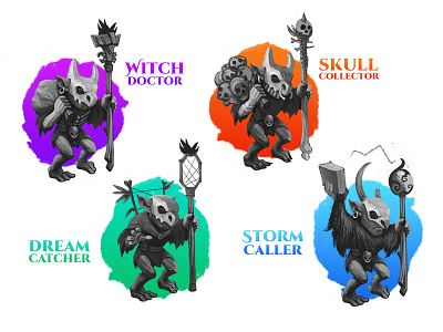 Goblin Fam classes design games goblins orcs rpg trolls