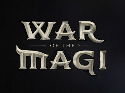 War of the Magi - Logo Sketch