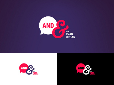 And& Show - Logo Design and branding logo logo design podcast