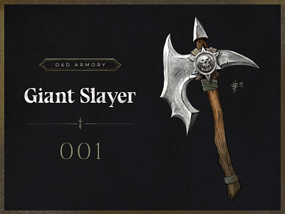 D&D Armory - 001 : Giant Slayer