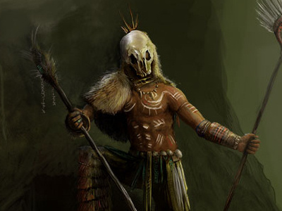 Shaman illustration shaman