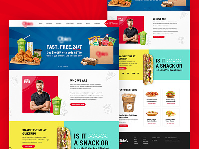 Convenience-Store convenience store food fun store ui web design website