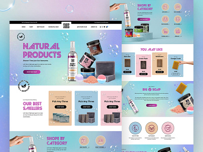 Natural Soap product soap ui web website