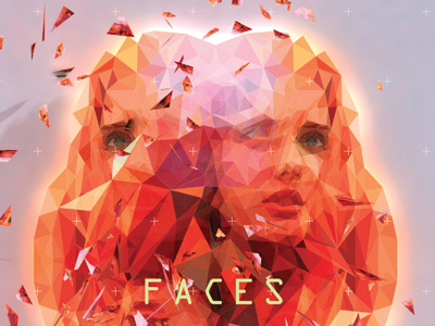 FACES #1 low poly