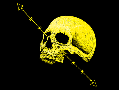 gold skull art digital design digital draw digitalart draw gold skull illustrasyon illustration skull art skull draw
