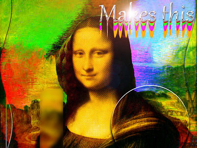 MAKES THIS Mona Lisa distorted effects photoshop effects mona lisa mona lisa edit photoshop photoshop edit photoshopped