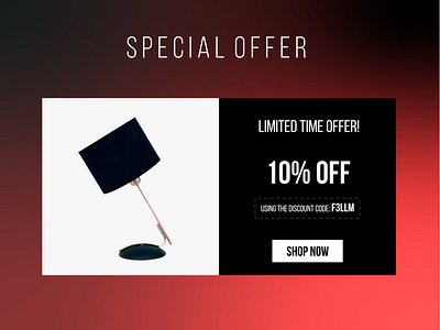 special offer 036 challenge dailyui dailyui036 discount inspiration interface limited offer product sale service shop special time ui user ux