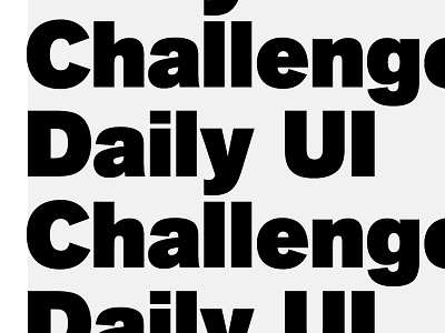 daily ui challenge 000 dailyui