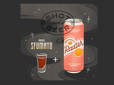 Beer and a Shot: Sfumato + Grapefruit Radler