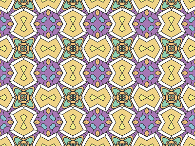 islamic pattern branding colorful design fractal illustration islamic pattern