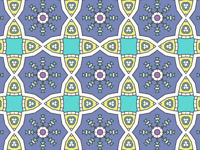 islamic pattern branding colorful design fractal illustration islamic pattern