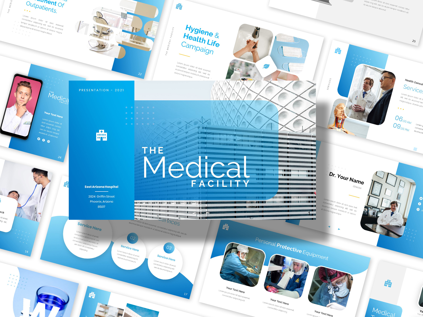 Medical - Health Facility Presentation Powerpoints Template By Robby 