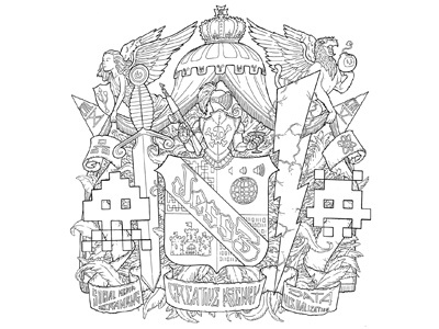 crest sketch crest sketch