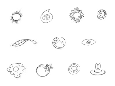 Branding/Icon sketches for NASA