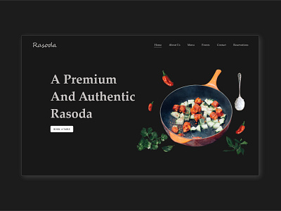 Restaurant Landing Page