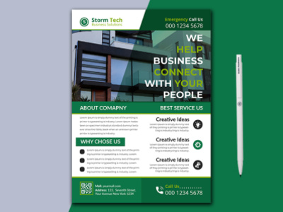 Flyer Design | Corporate Flyer | Real Estate Flyer | Business