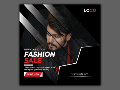 Fashion instagram post template ads banner collection discount facebook fashion fashion style flyer instagram instagram template offer post promotion sale banner shopping social social media social media design style template
