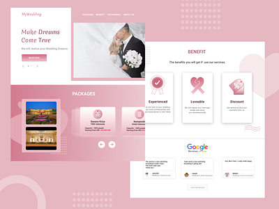 #Exploration - Design Wedding Website