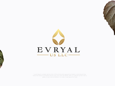 Evryal US LLC clean gold leaf shinning star waterdrop