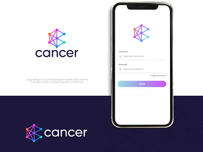 Cancer Tracker Logo and Business card