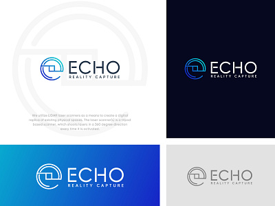Echo Reality Capture_Logo clean design logo minimal minimalist simple simple clean interface