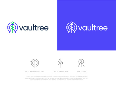 Vaultree_Logo branding clean design graphic design logo minimal minimalist modern simple simple clean interface