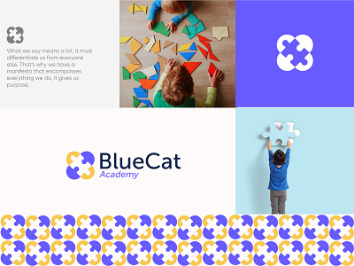 Bluecat Logo branding graphic design logo ui