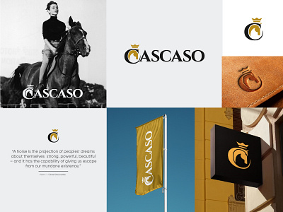 Cascaso_Logo Design brand identity design branding c horse clean design graphic design horse horse logo logo minimal minimalist modern simple simple clean interface