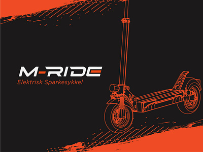 M Ride Logo and Packaging Design branding clean design logo minimal modern simple simple clean interface ui