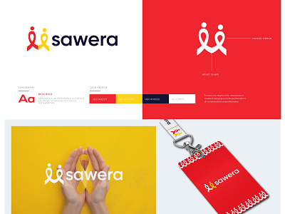 Sawera_logo & brand identity design