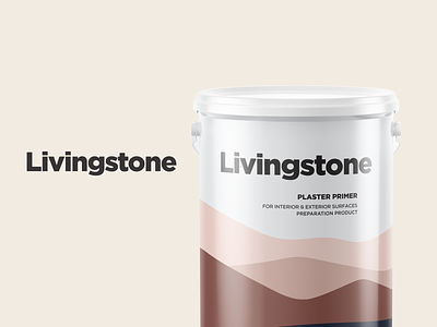 Livingstone Packaging Design abstract adventure branding design minimal package design paint typography