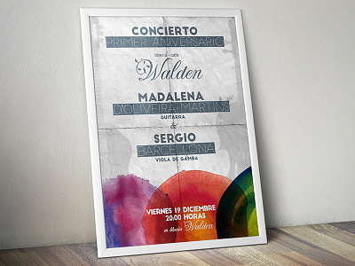 Aniversario Walden Poster frame poster walden