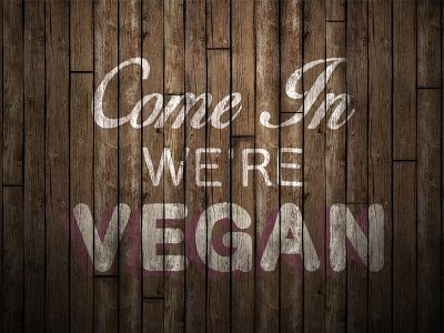 Come In We Are Vegan vegan veganseries