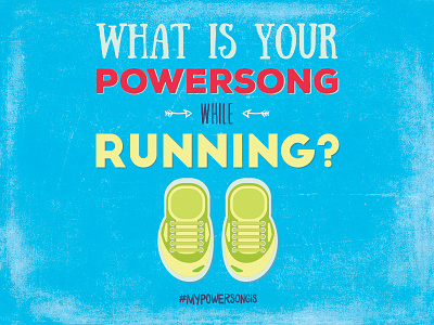 What Is Your Powersong? nike nikeplus powersong running vector