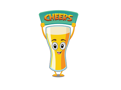 Cheers !! design illustration logo
