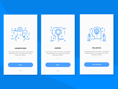 Onboarding Screens icon onboarding