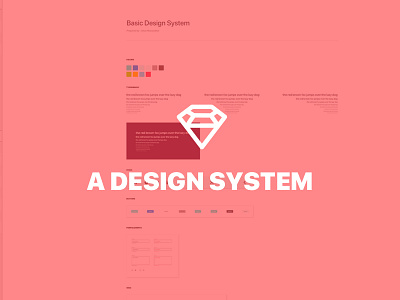 Design System - Basic Free Kit components design download framework freebie system ui kit