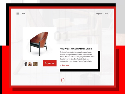 Lounge Chair #03 architecture e commerce furniture chairs listing product