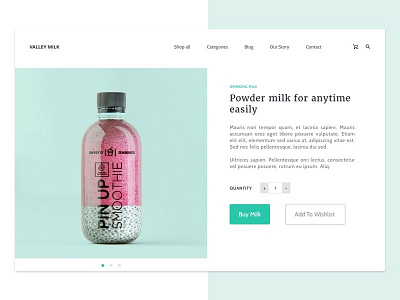 Milk E-commerce