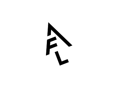 AFL Monogram afl arrow cursor logo logotype monogram