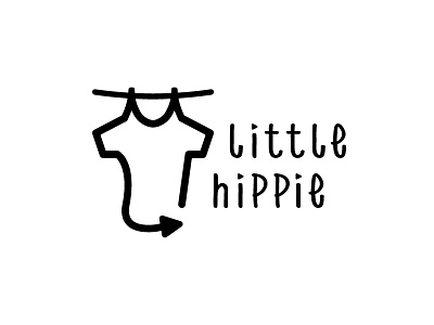 Little Hippie brand clothing hippie imp logo logotype t shirt tee shirt