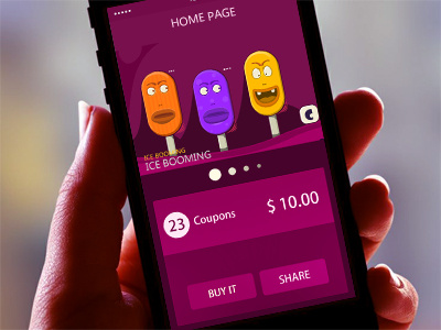 Icecream App UI ui