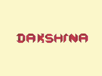 Dakshina Event - Logotype graphic design illustrator logo logotype