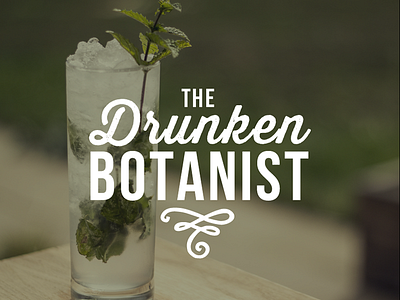 Drunken Botanist bar title